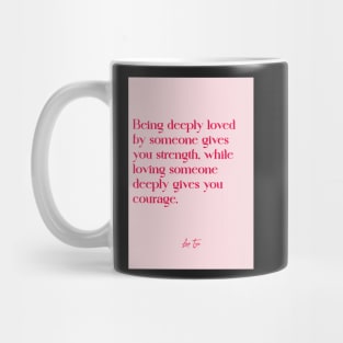 Best love quotes - Lao Tzu Mug